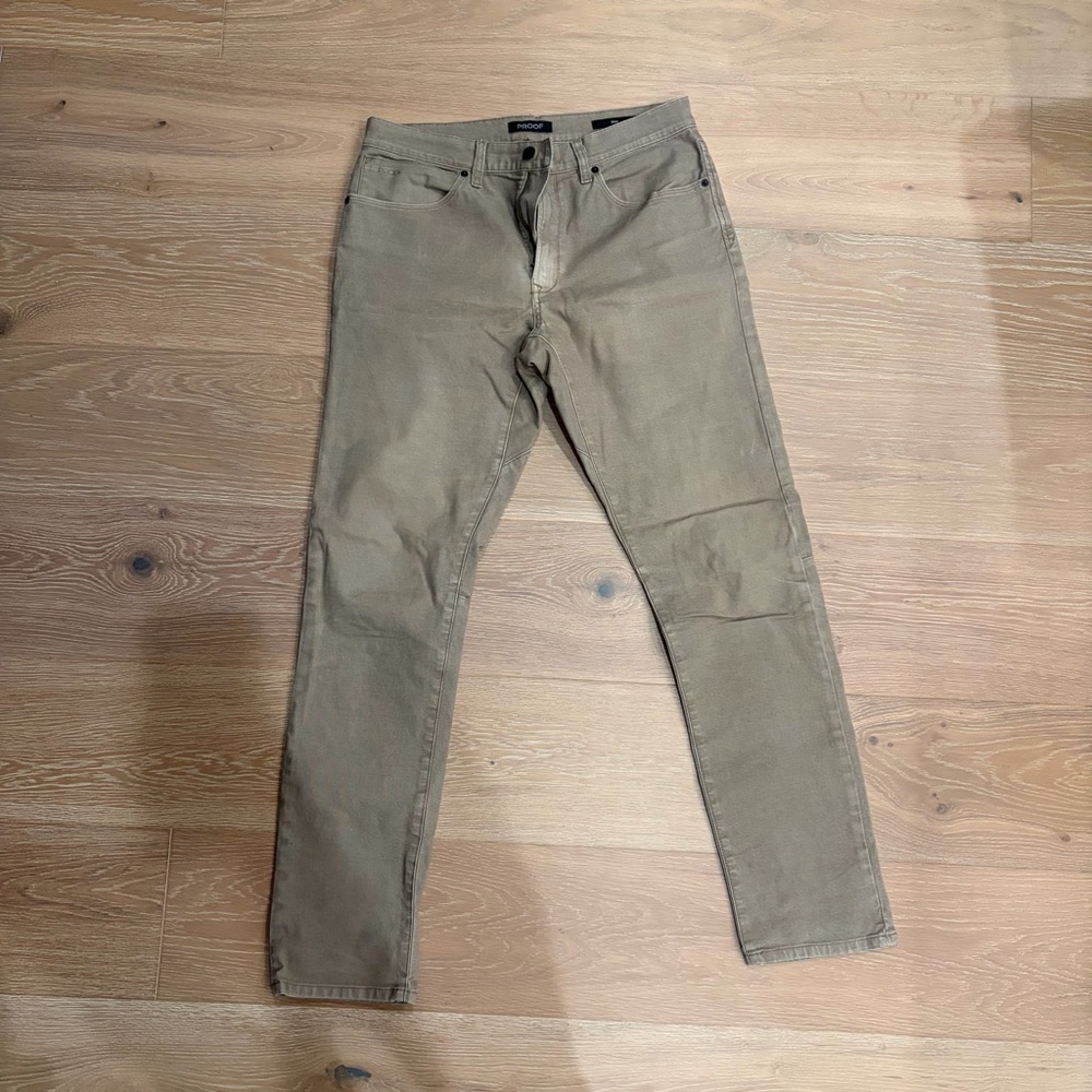 Proof | Rover Pant | 31x32 Slim | Dark Bronze Grey colour